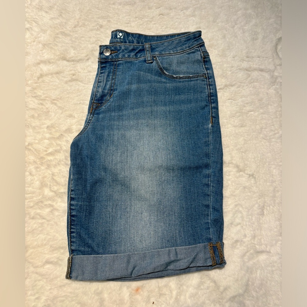 Apt 9 Bermuda Denim Shorts